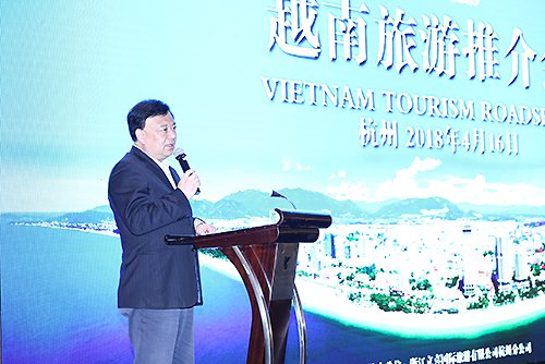 Ông Từ Bồng - Cục phó Cục Du lịch tỉnh Chiết Giang cho biết Việt Nam là điểm đến ấn tượng đối với người dân Chiết Giang